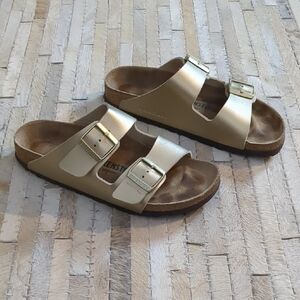 Birkenstock Women's Arizona Gold Sandals